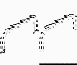 Pull-Type Handles; Material: Steel ; Finish: Chrome Plated ; Handle Diameter: 10.0 ; Thread Size: M5x.8